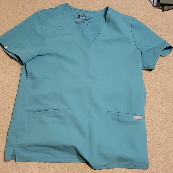 Sold on merc Figs Marine Scrub Set Medium/M Petite - Picture 3 of 5